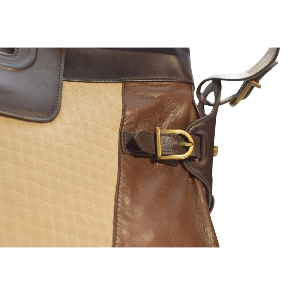 Gianni Versace Patchwork Δερμάτινη Τσάντα Ώμου με… - image 13